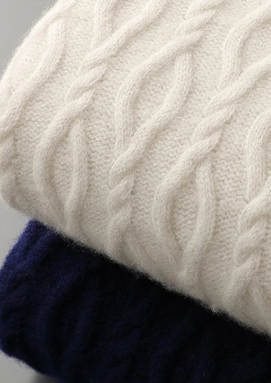 PULL JACQUARD EN LAINE MÉRINOS EXTRA-FINE PURE COL ROND