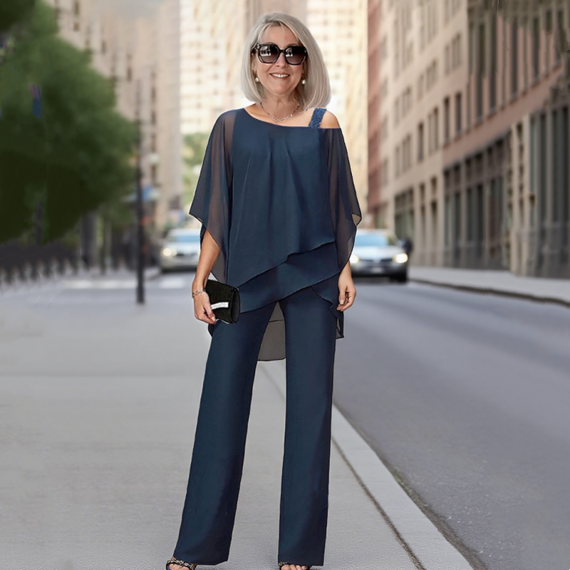The Liora Set — Midnight Chiffon