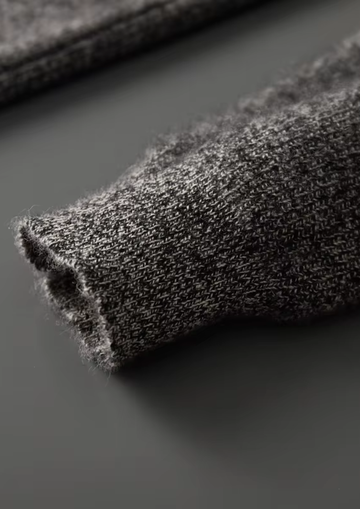 Cardigan rayé zippé en cachemire pur