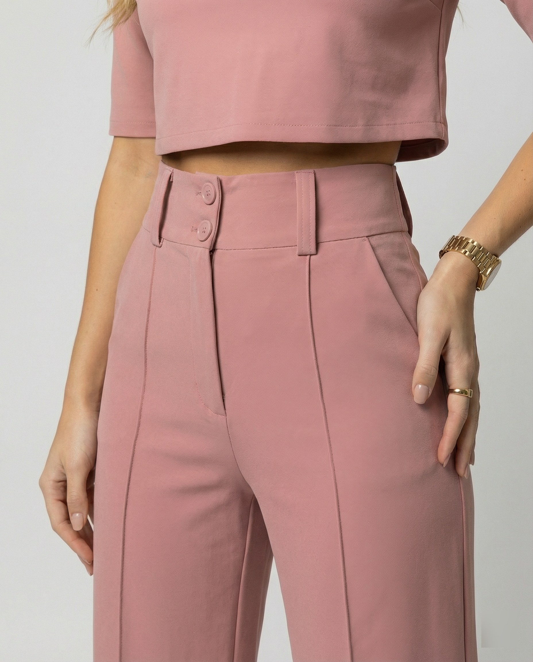 The Elara Set — Rosewood Tailored Two-Piece
