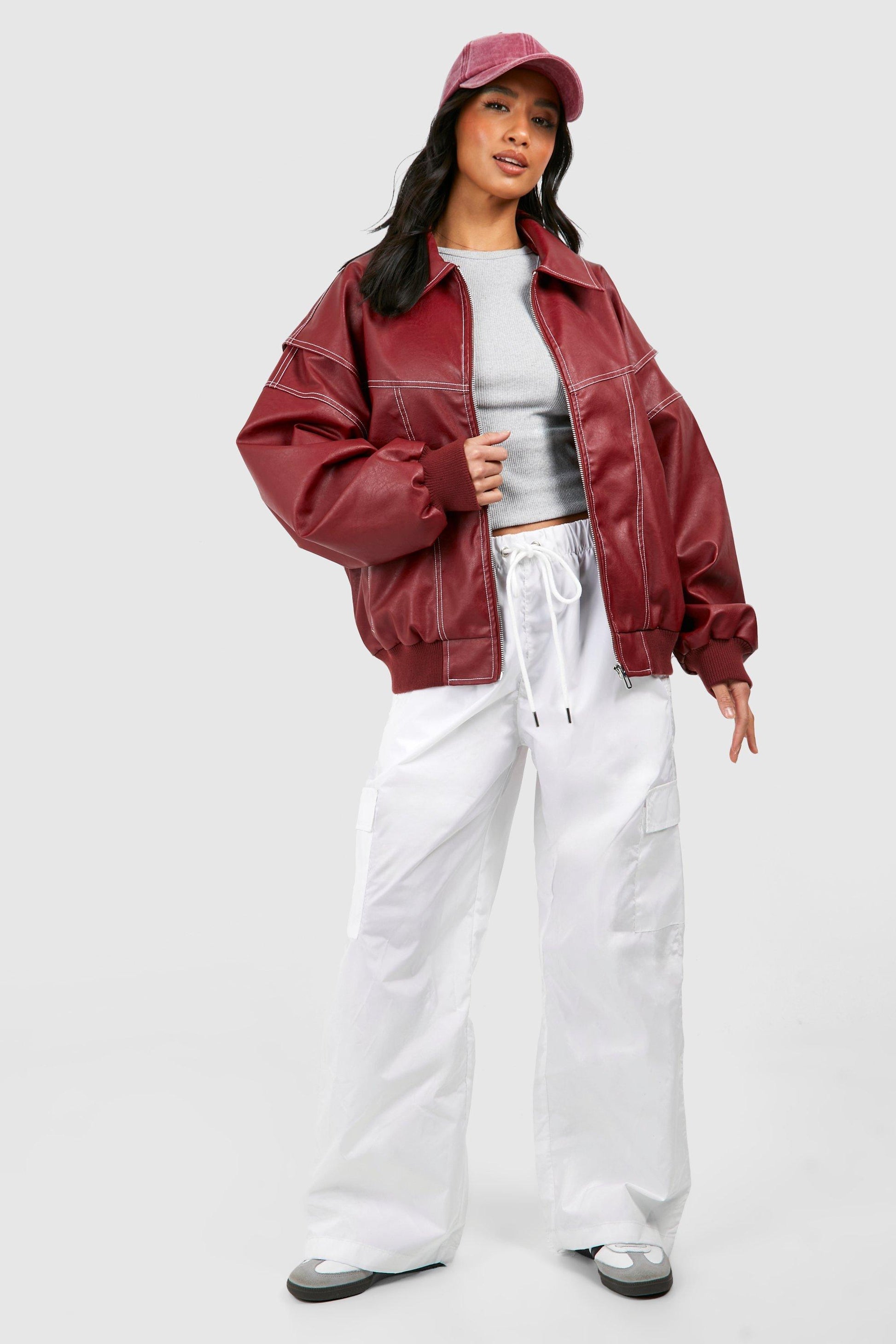 The Kaija — Wine Padded Bomber