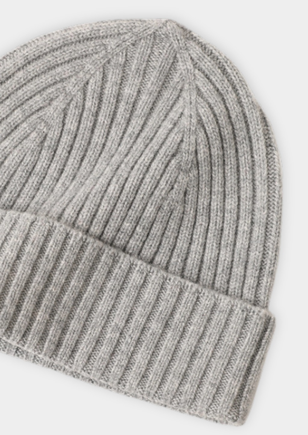 ESSENTIELS D'HIVER EN LAINE MÉRINOS PURE EXTRA-FINE – GRIS CLAIR