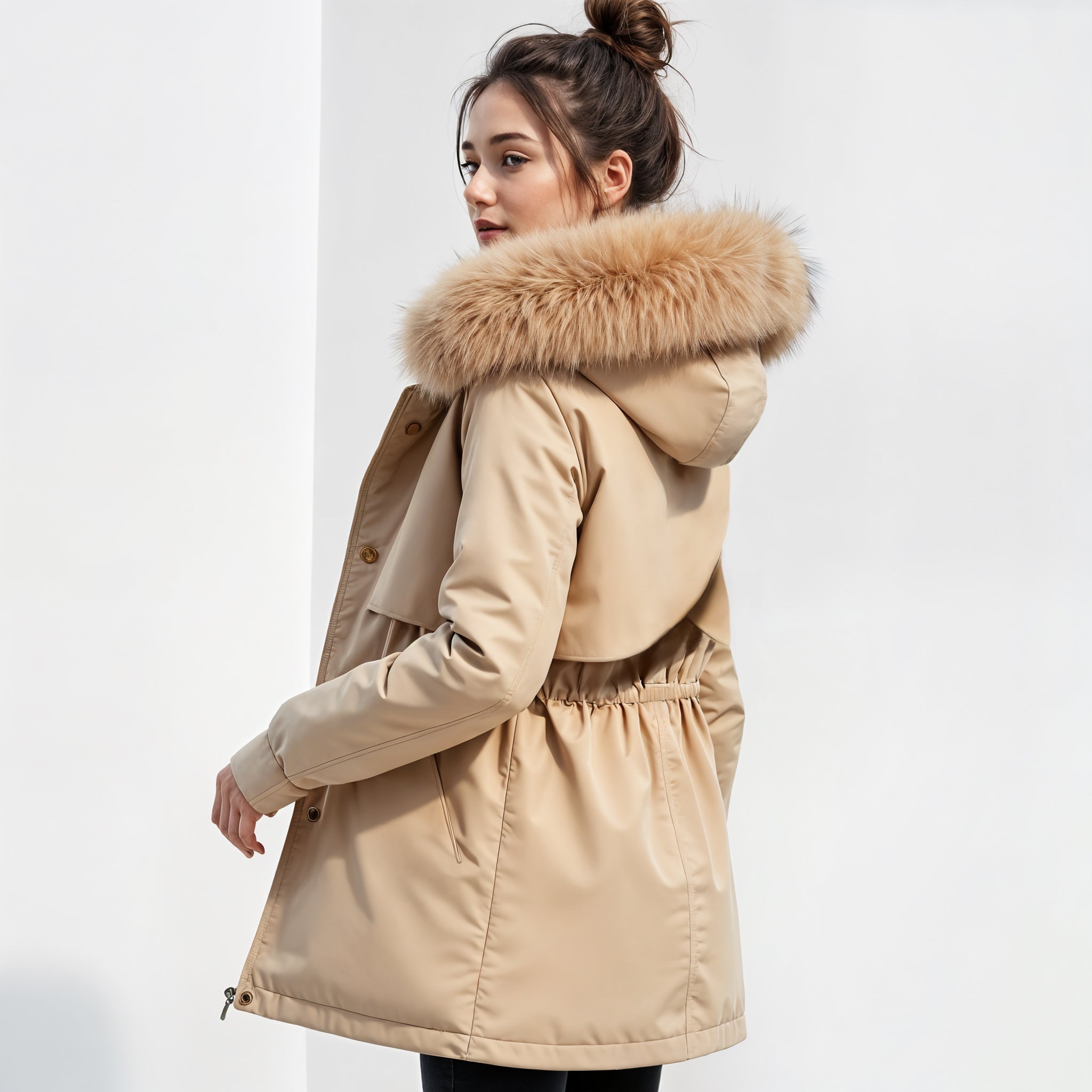 The Anouk Parka — Alpine Ivory