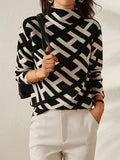 Liora Knit — Ash Geo