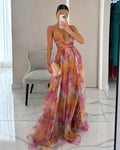 GISELLE | Robe Maxi en Mousseline