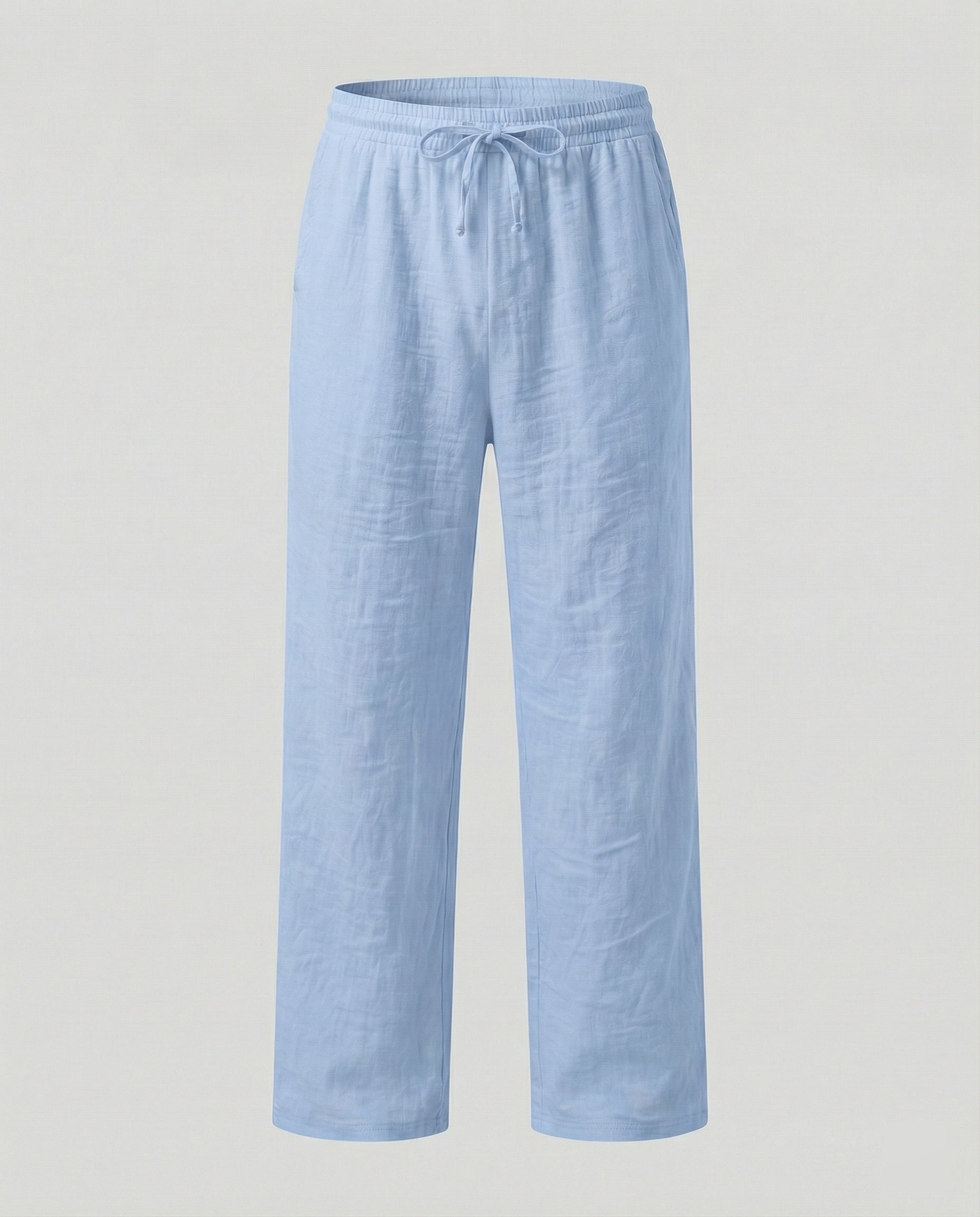 The Elian — Linen Drawstring Trousers