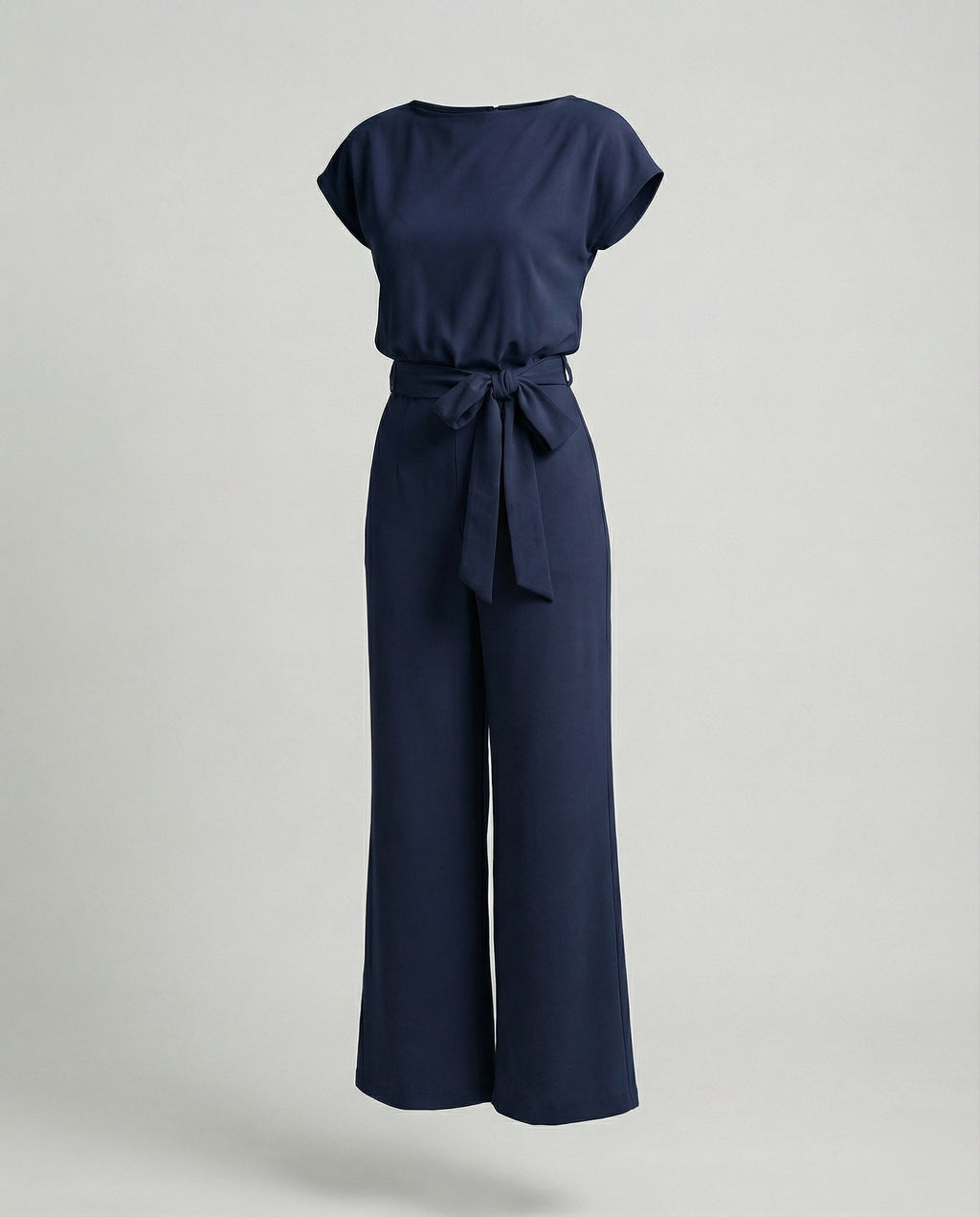The Elara Jumpsuit — Blush Wrap