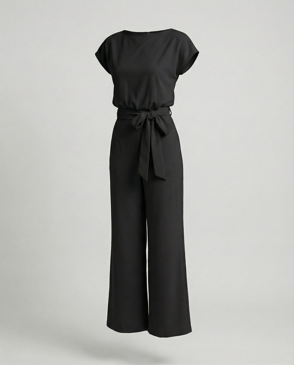 The Elara Jumpsuit — Blush Wrap