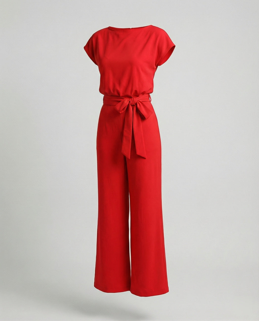 The Elara Jumpsuit — Blush Wrap