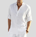 The Alden — Crisp Linen Shirt