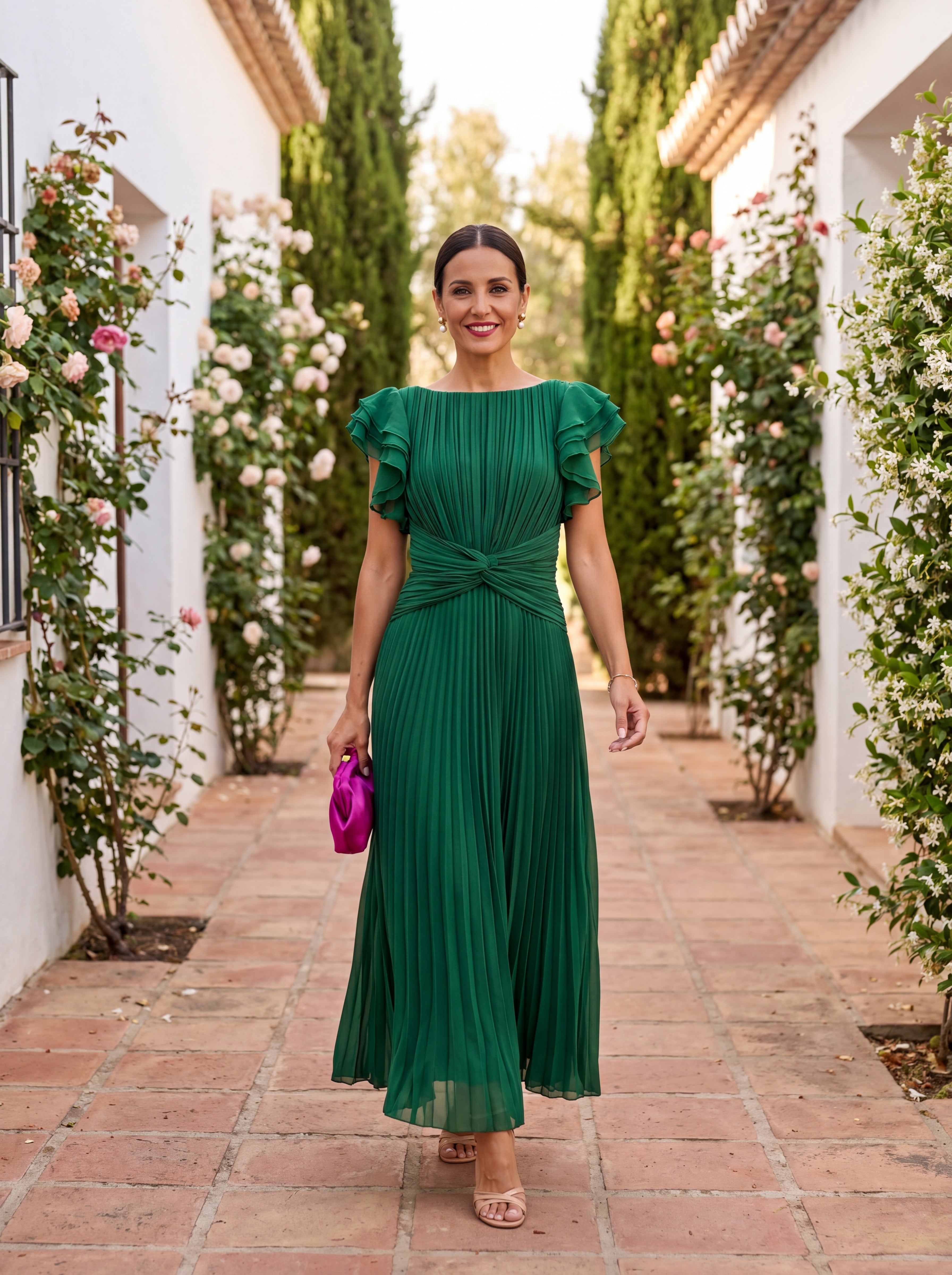 Robe Élégante Selena en Tulle Sophistiquée - Maison Claire et Sylvie