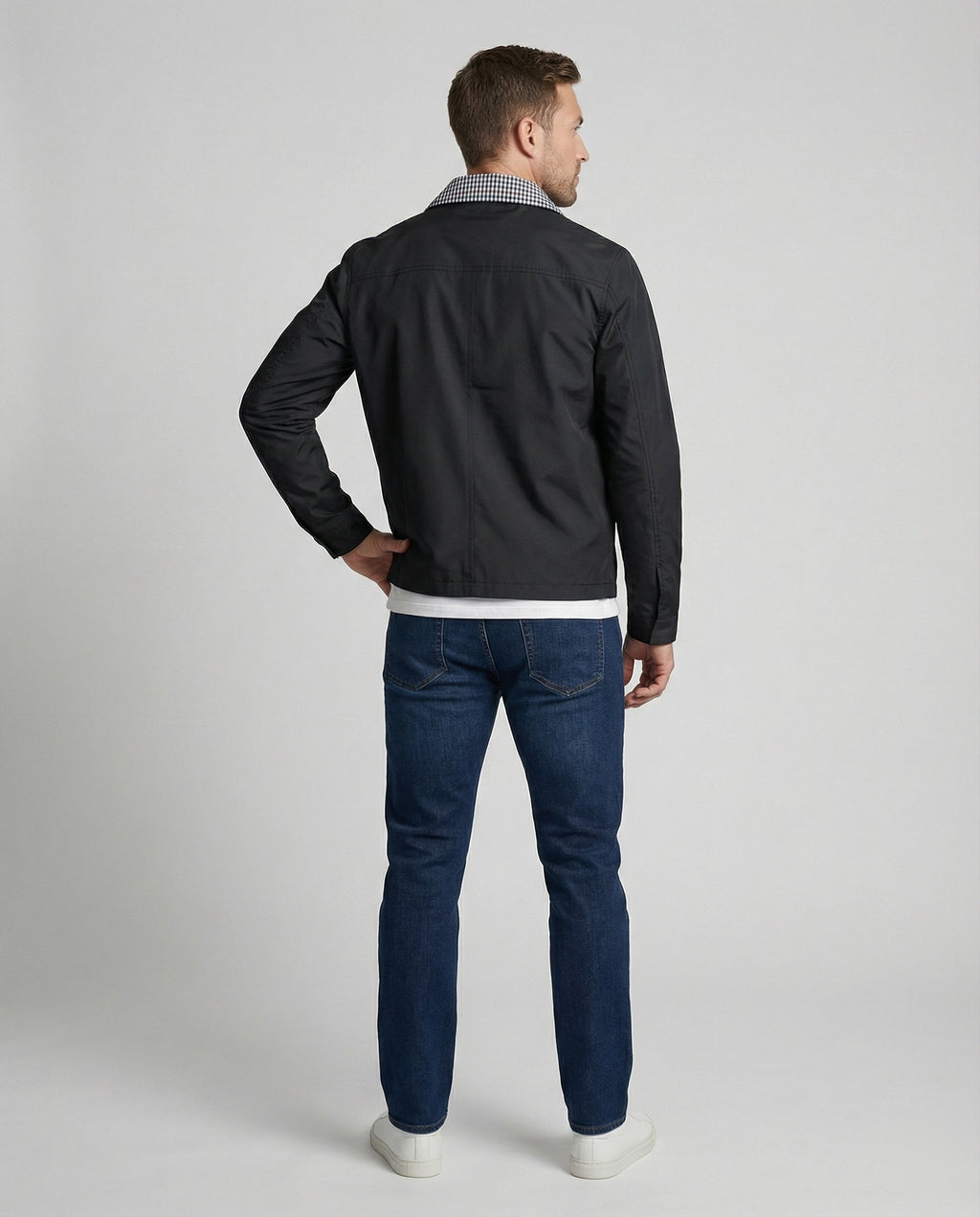 The Cael Zip Jacket — Midnight