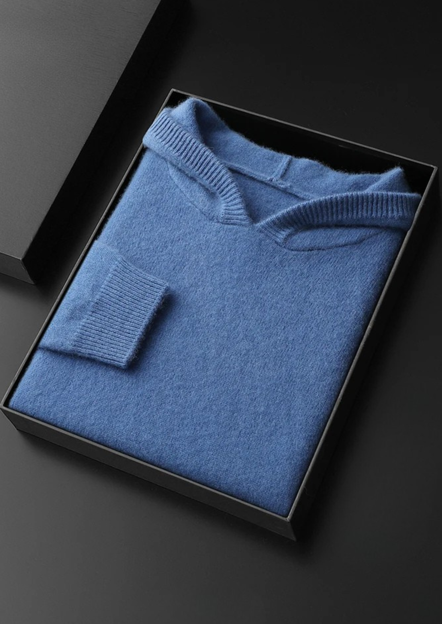 Sweat à capuche confortable en cachemire premium