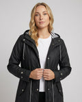The Sora — Midnight Hooded Parka