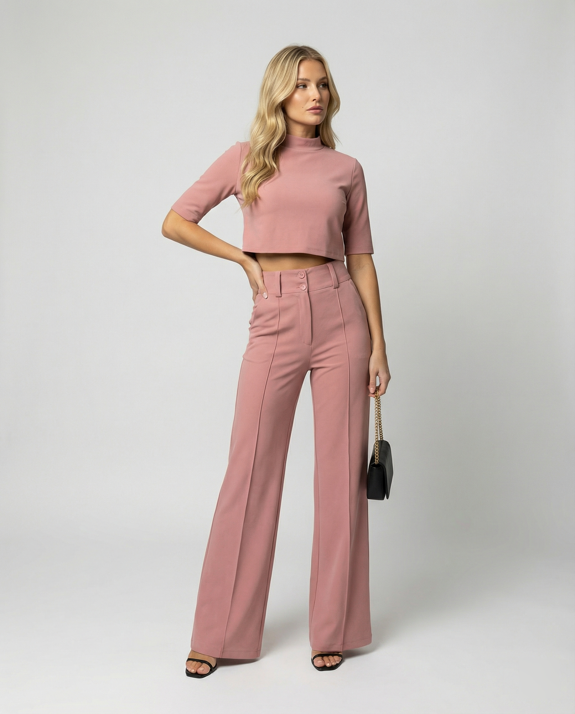 The Elara Set — Rosewood Tailored Two-Piece