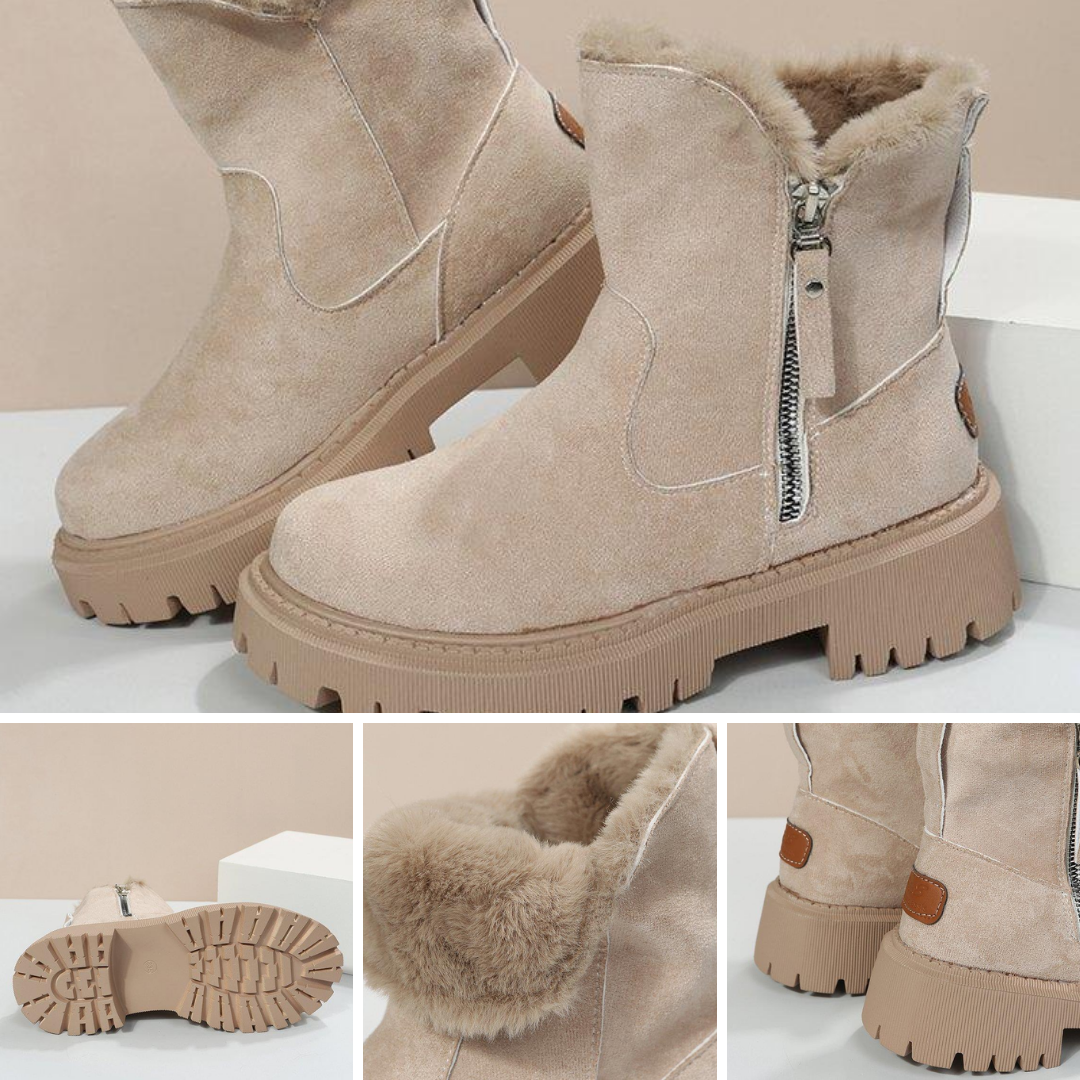 The Eira — Shearling-Lined Ankle Boot