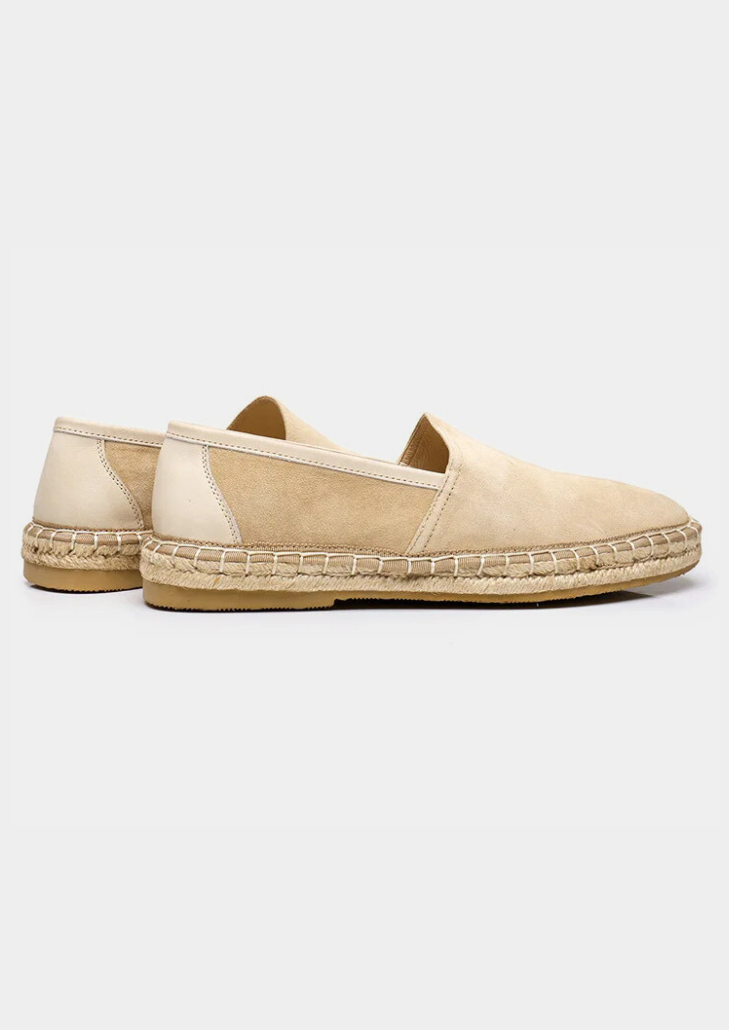 ESPADRILLES BORD DE MER - Blanc cassé