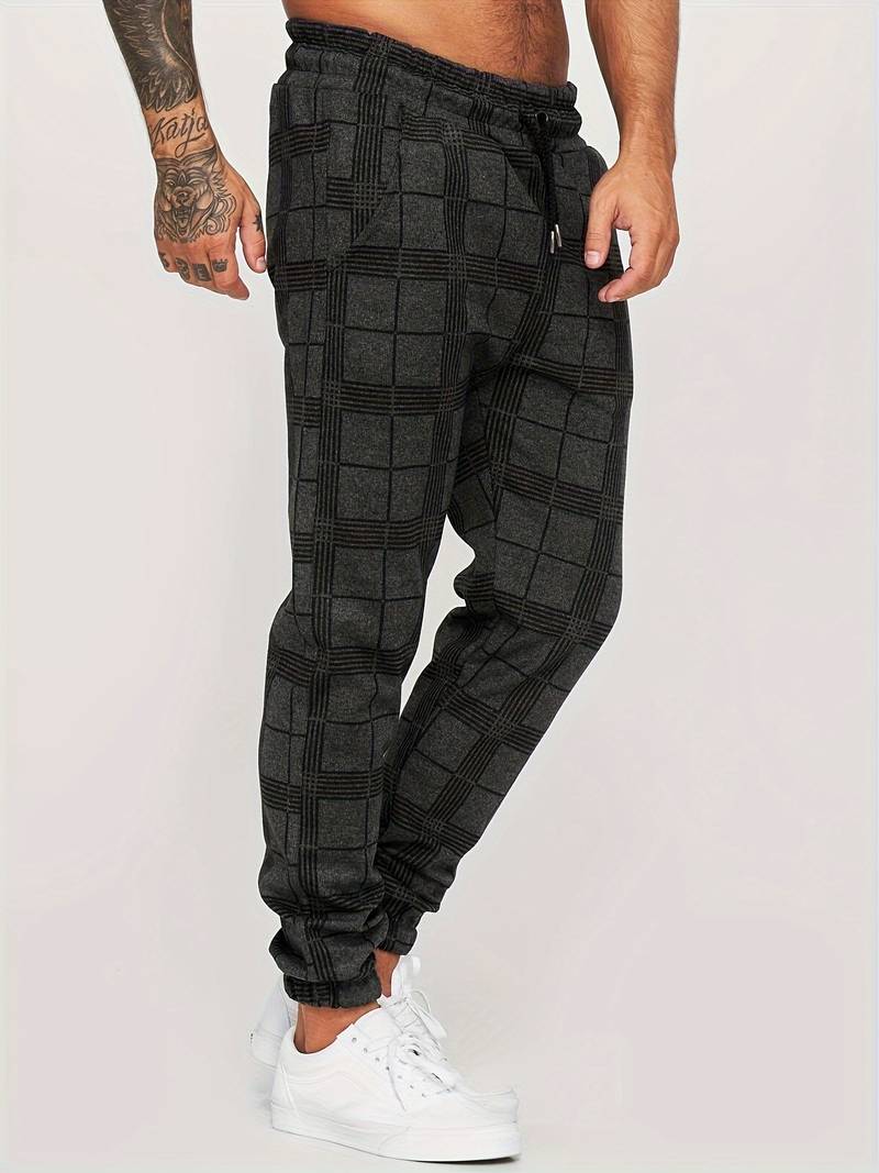 Anton Jogger — Storm Plaid