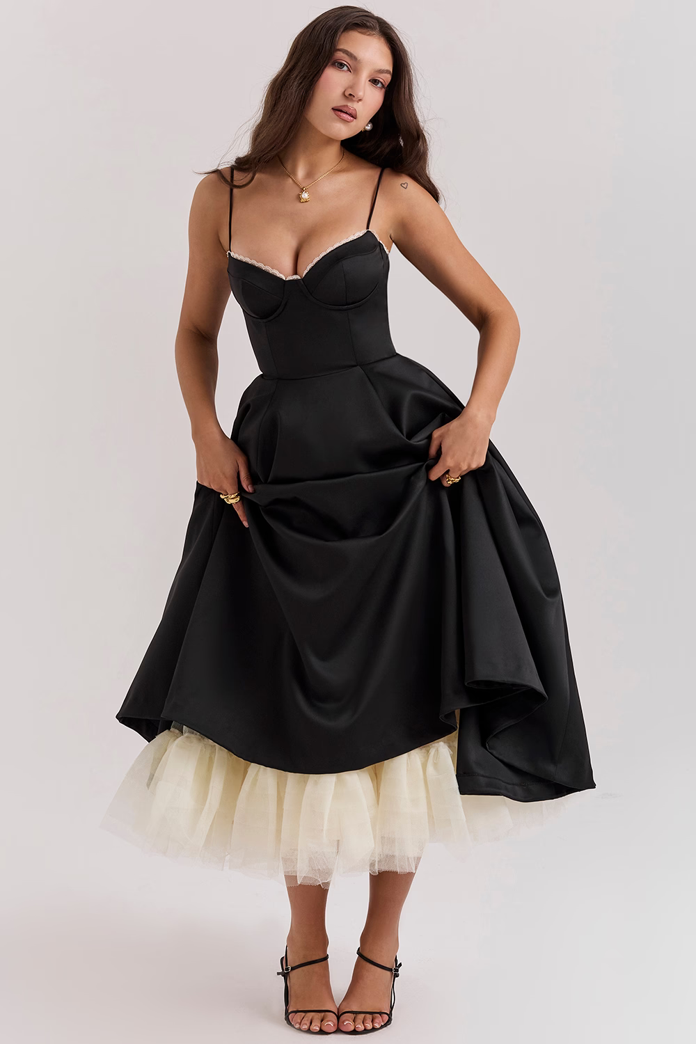 The Elara Ballgown — Ocean Depths