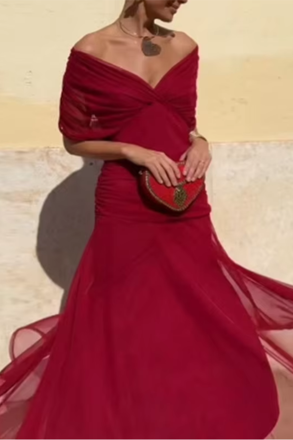 Lady™ - Robe portefeuille drapée