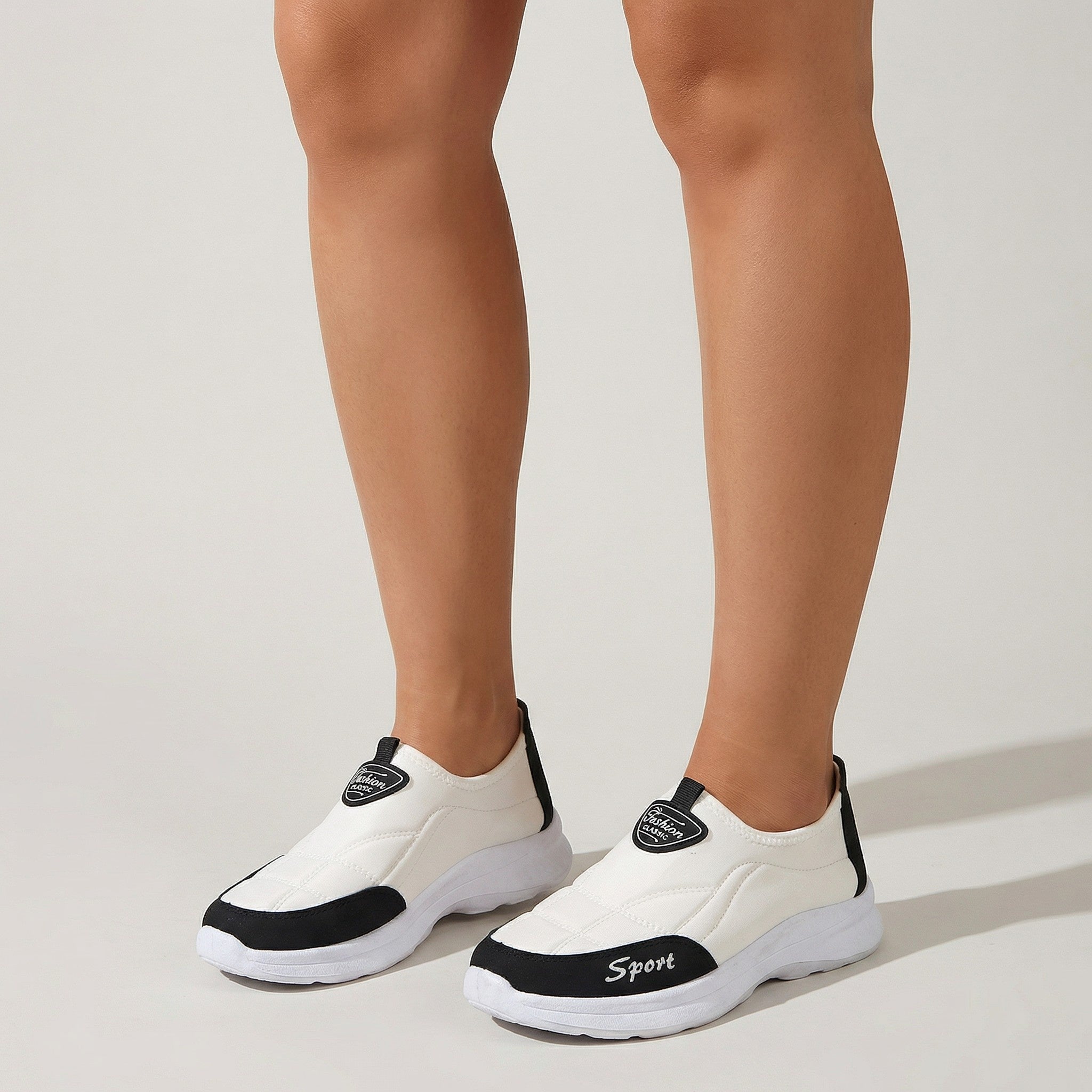 Liora Slip-On — Chalk Mesh