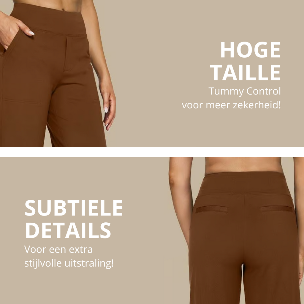 The Kyro Wide-Leg Trousers — Mist