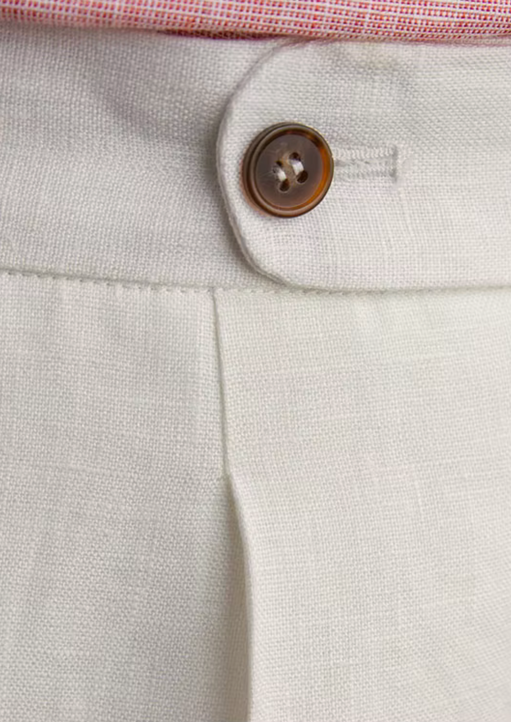 PANTALONS CÔTIERS PLISSÉS TOSCANE - Blanc Brillant