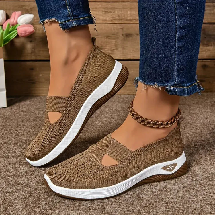 The Lyra Knit Slip-On — Midnight