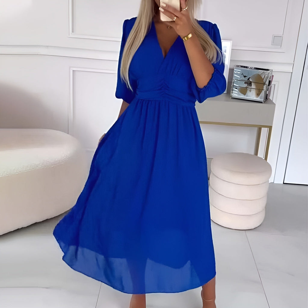 Sterre™ - Robe portefeuille chic