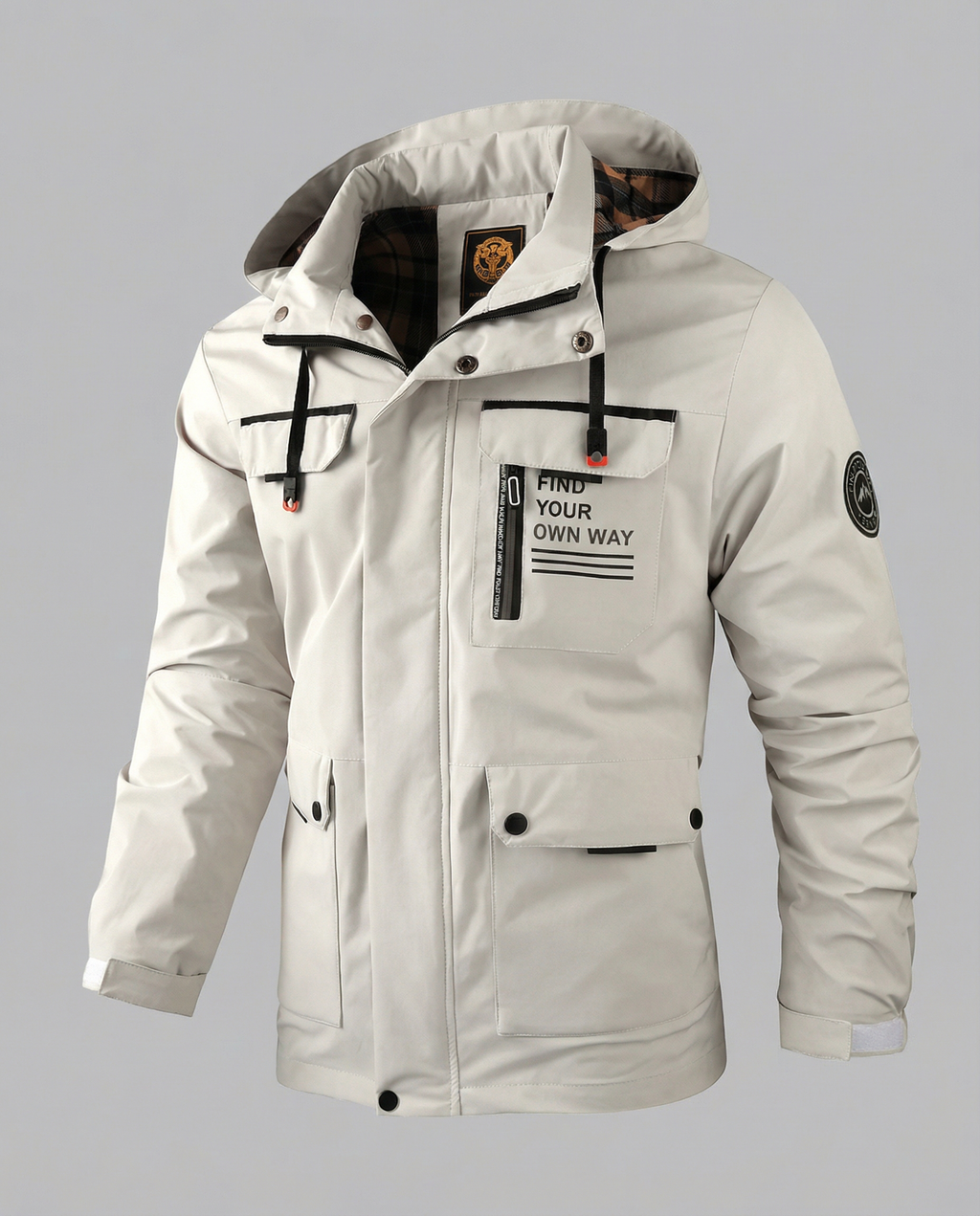Kyro Parka — Bone, Moss & Ember