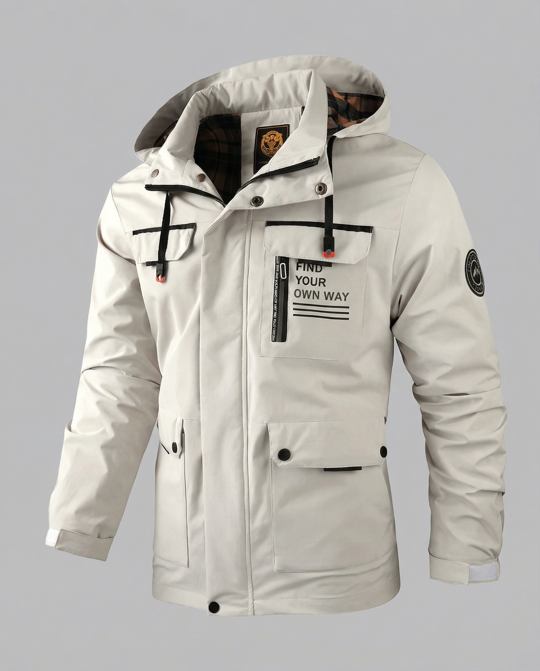Kyro Parka — Bone, Moss & Ember