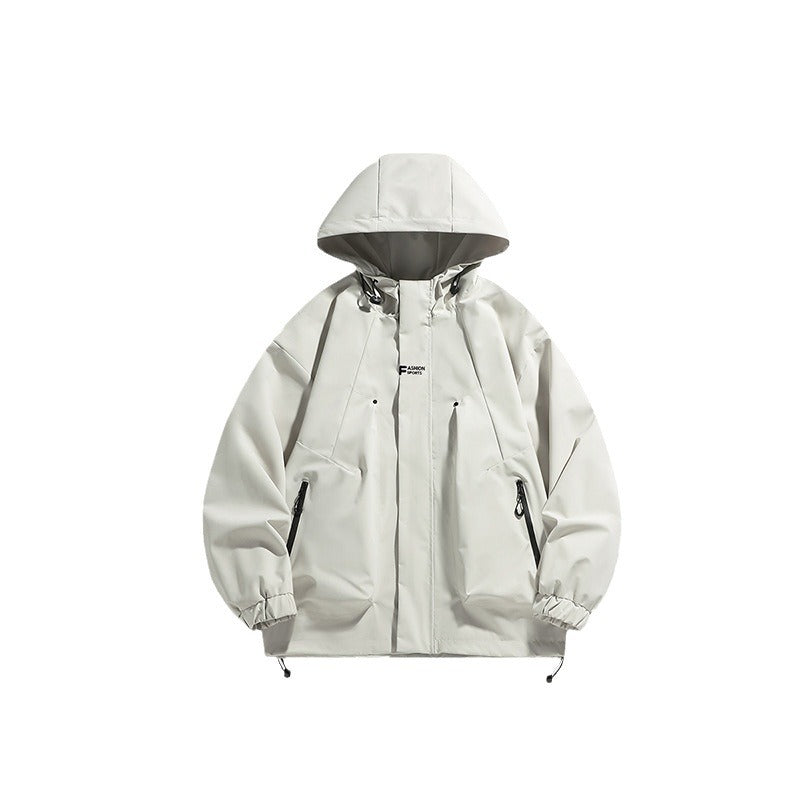 Tova Shield — Midnight Hooded Jacket