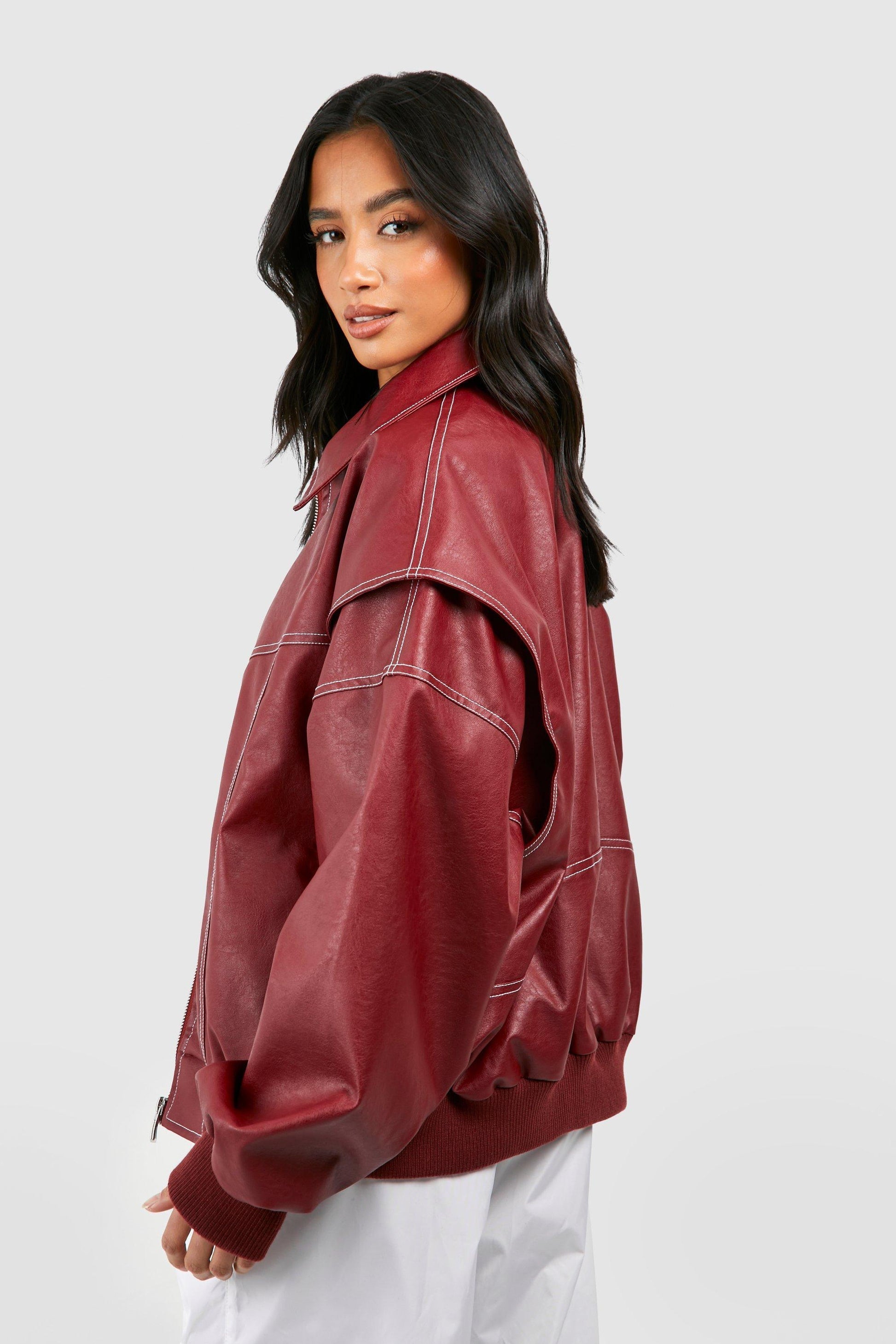 The Kaija — Wine Padded Bomber