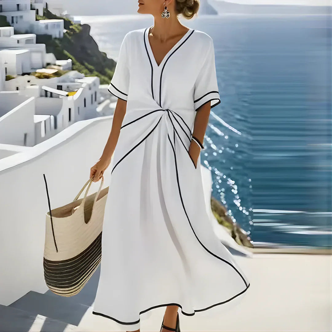Hannah | Robe élégante et valorisante pour la silhouette