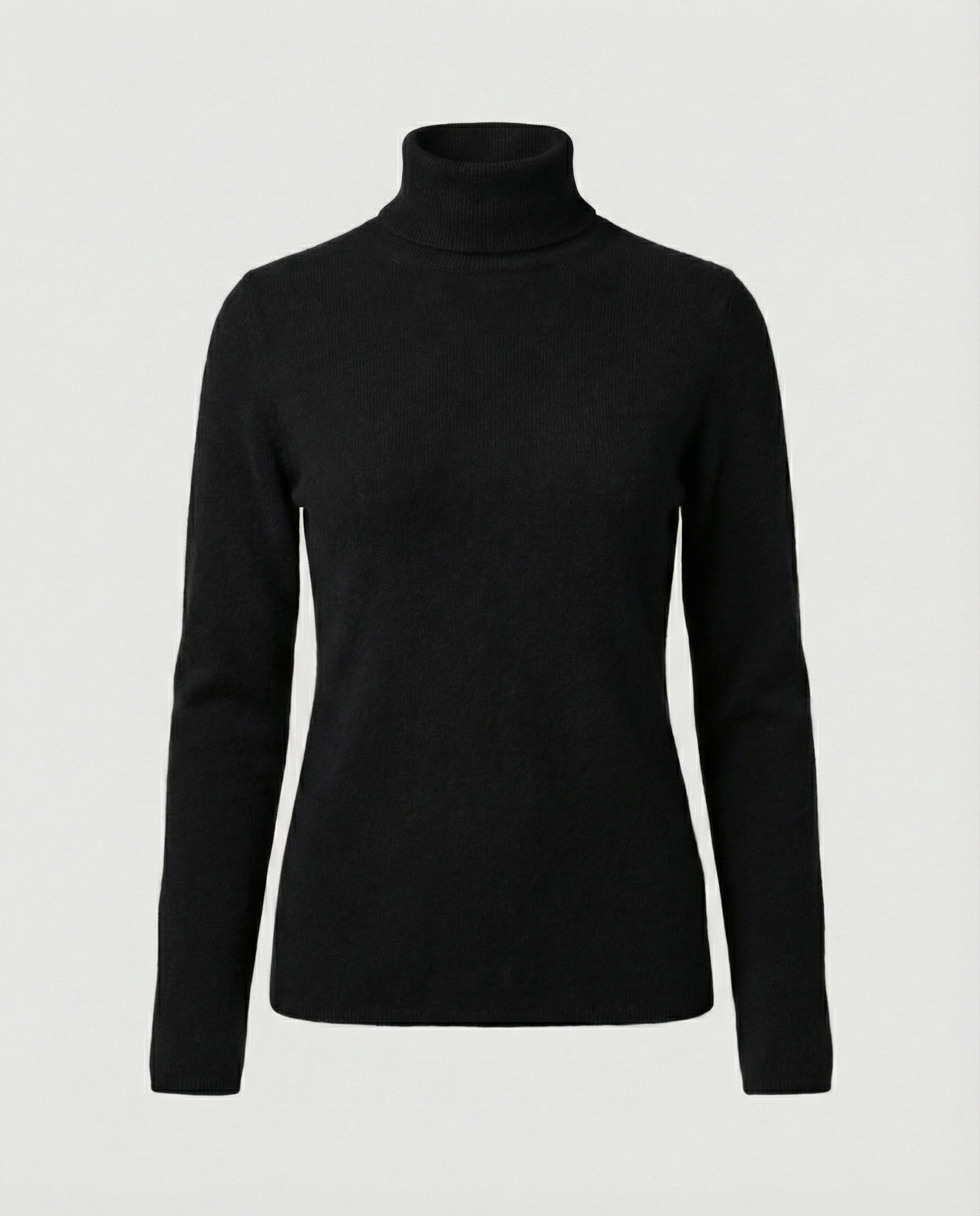 The Leona — Chestnut Turtleneck Sweater