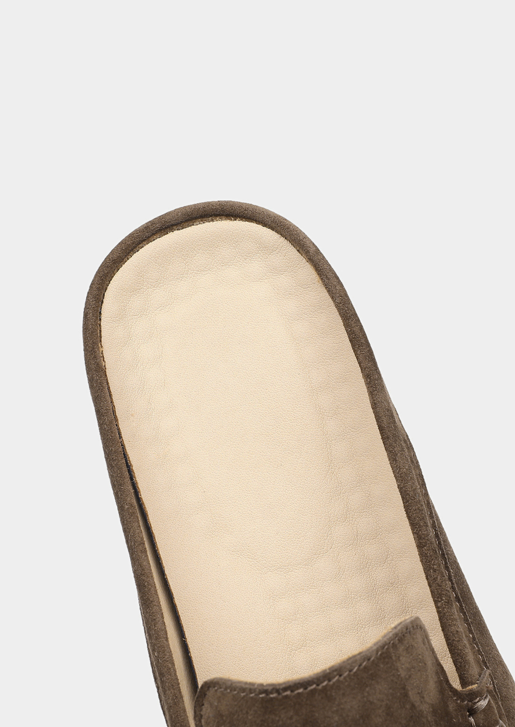 Mocassin en daim Olive Marina