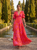 Robe Olvera en Soie Pure - Élégance Incomparable chez Maison Claire et Sylvie