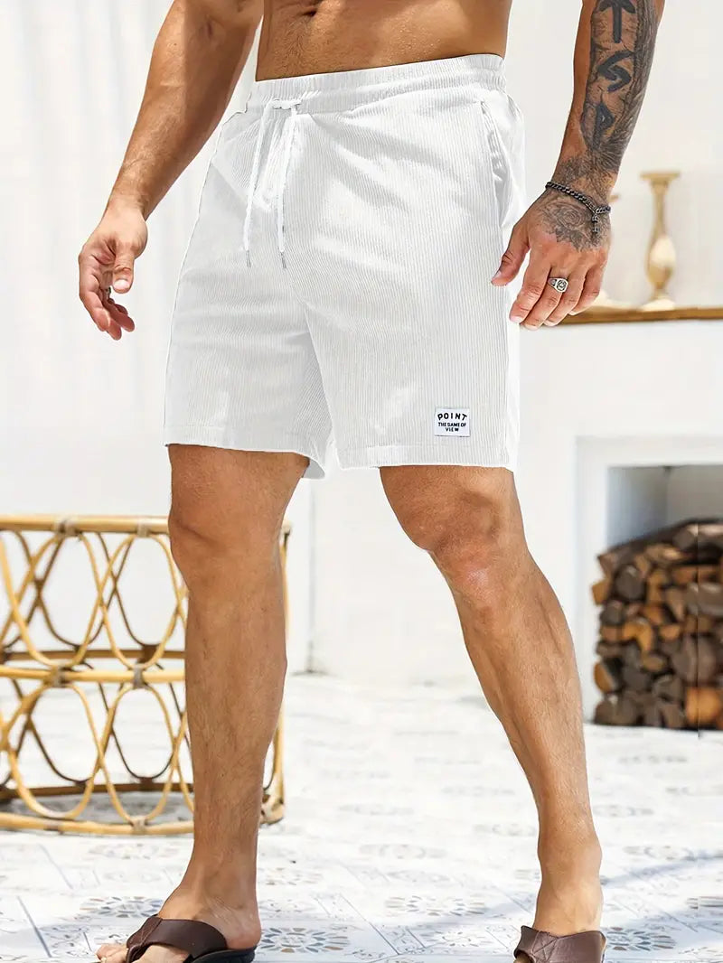 The Cael Corduroy Shorts — Forest