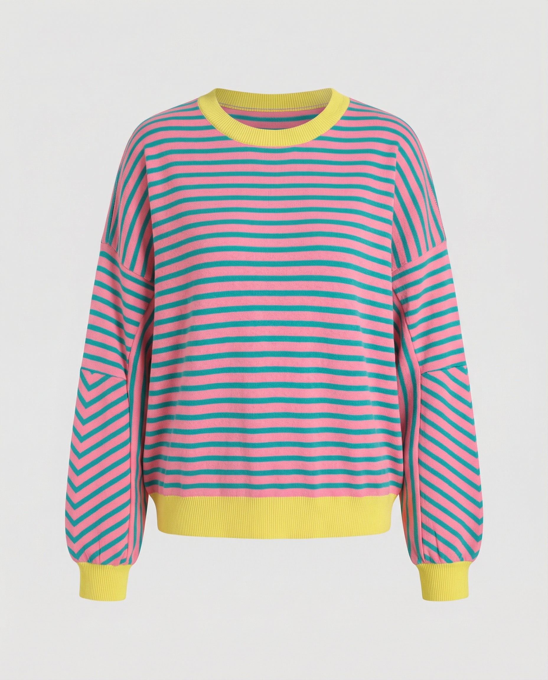 Eira — Balloon Sleeve Crew Sweatshirt