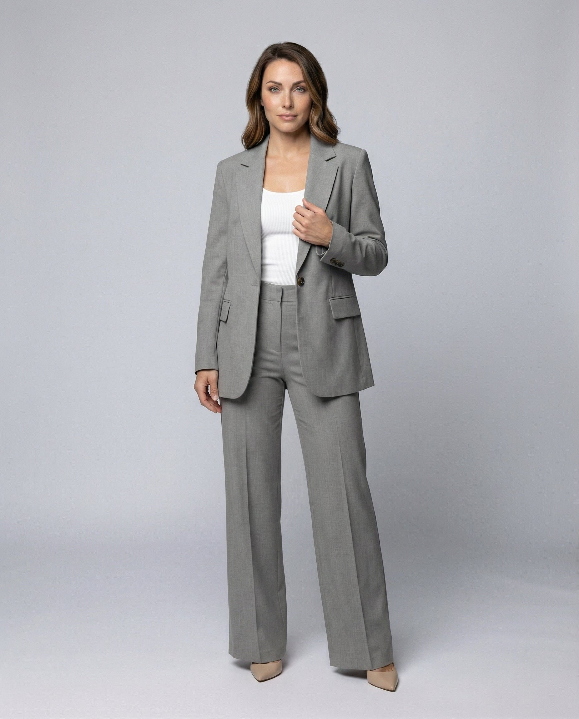The Signe Suit — Onyx Two-Piece Set