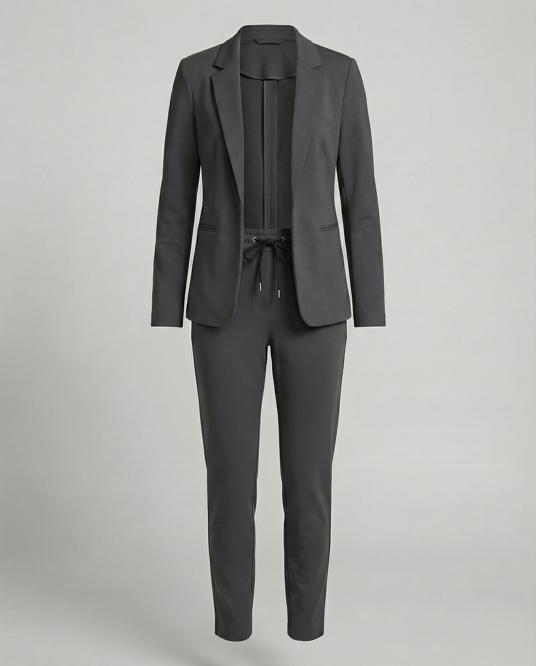 The Sable Two-Piece — Tailored Blazer & Jogger Trousers