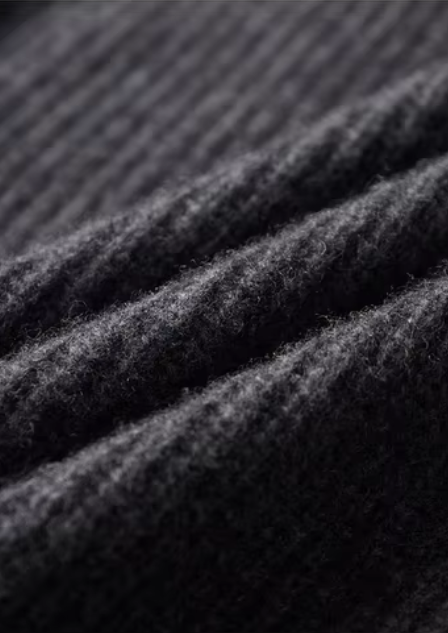 Cardigan col cheminée double zip en laine mérinos extra-fine pure