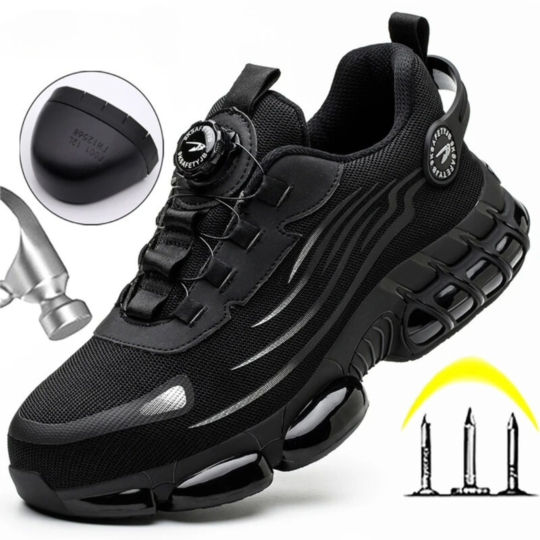 The Kyro Steel — Slate Dial Safety Shoes