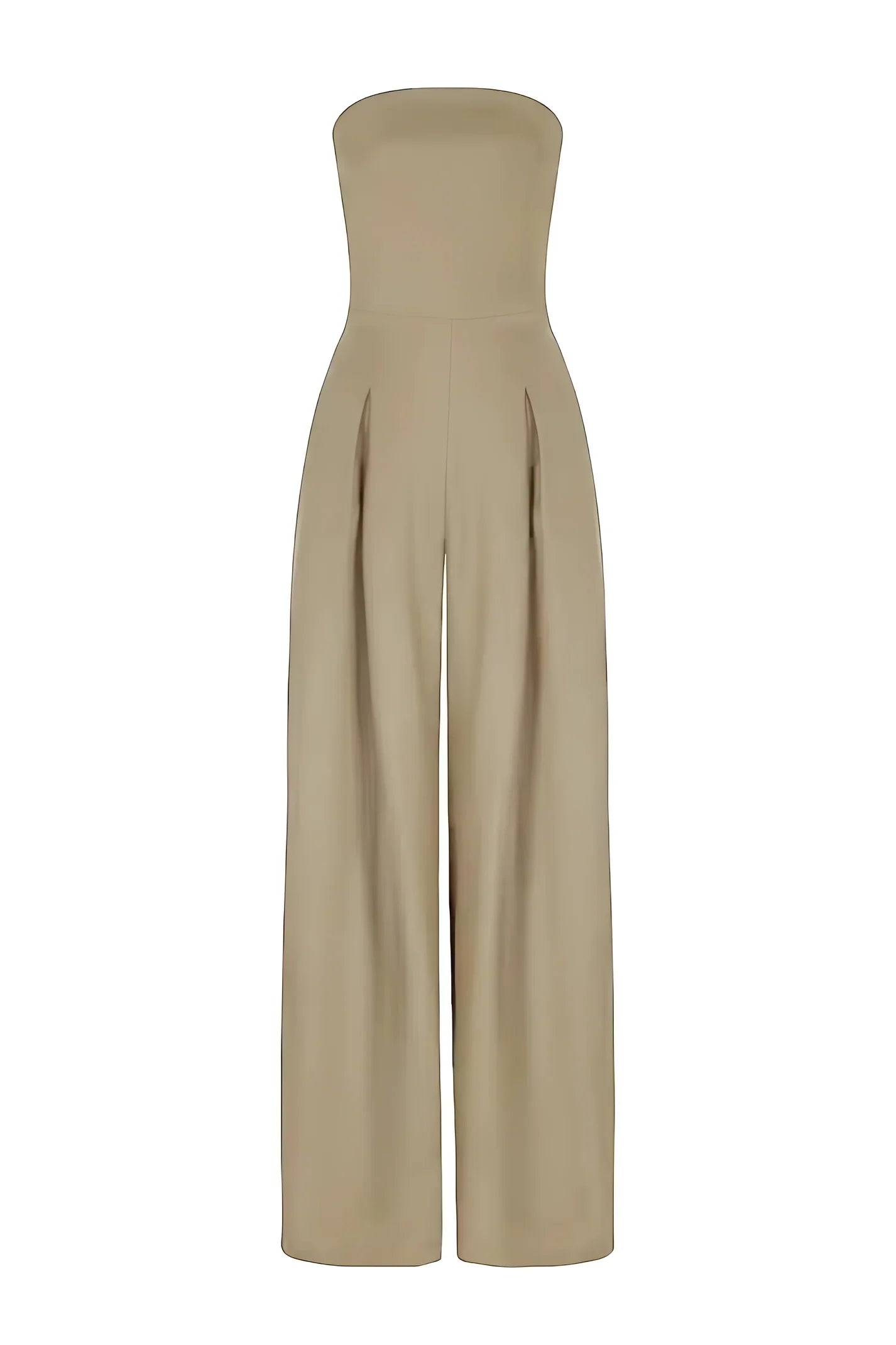 The Kyra Strapless — Midnight Jumpsuit