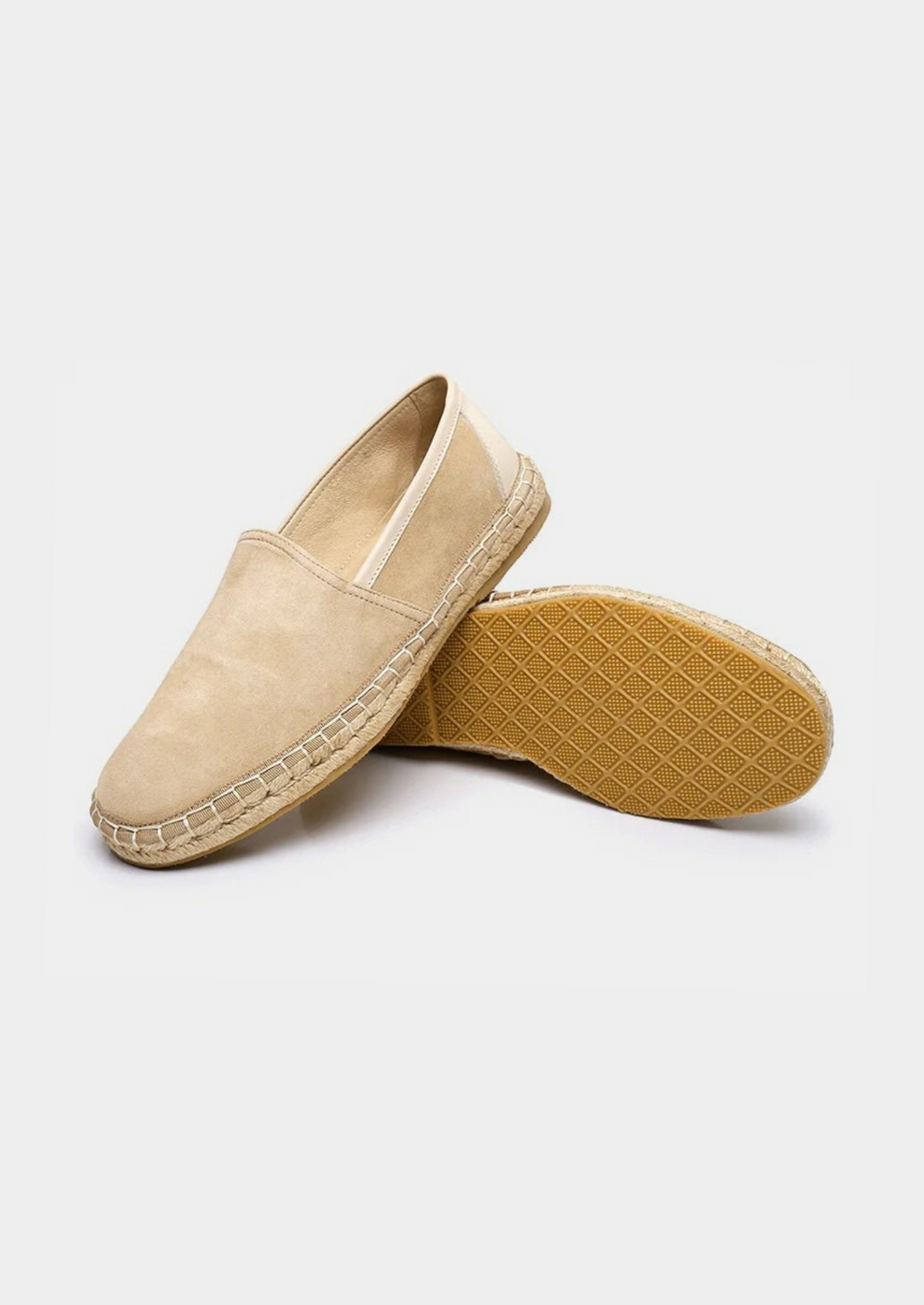 ESPADRILLES BORD DE MER - Blanc cassé