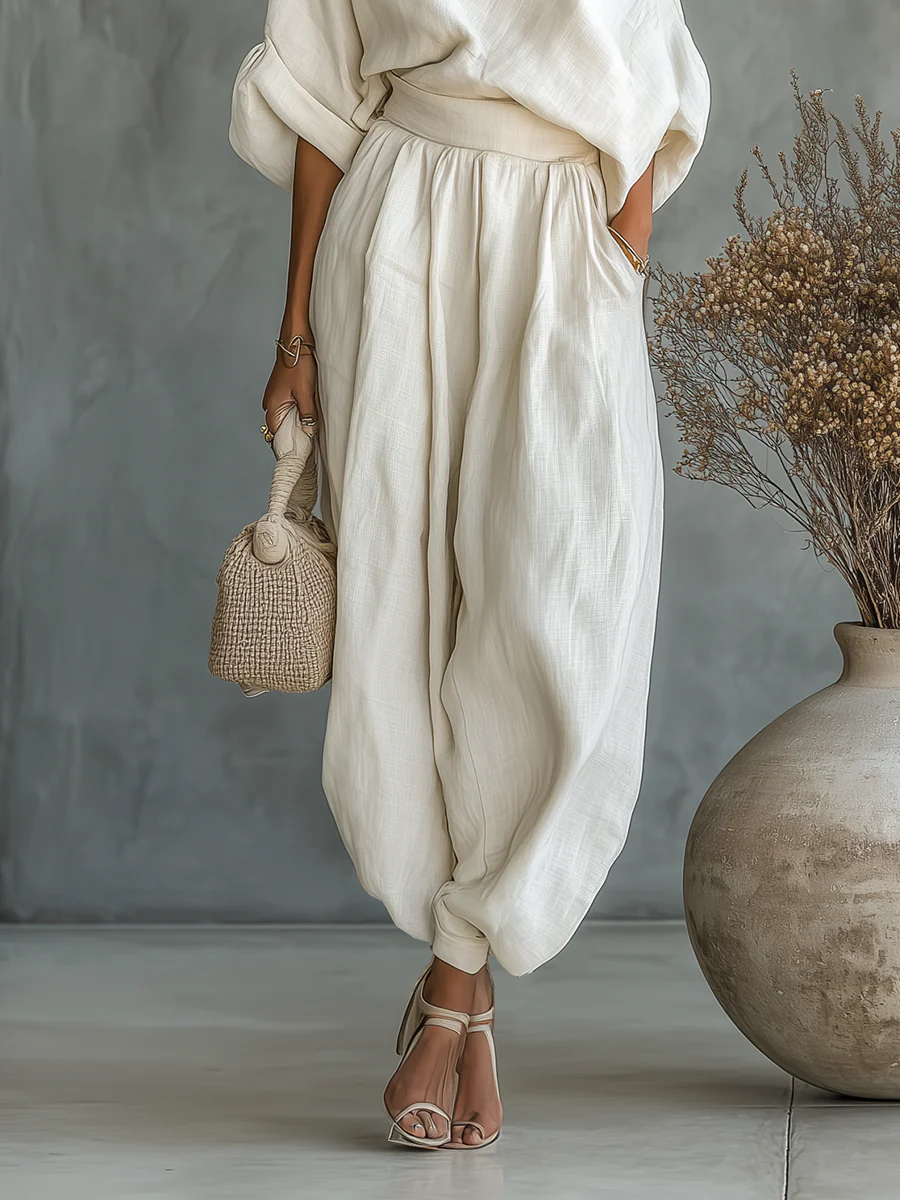 MILA | Ensemble Deux Pièces avec Design Épaule Dénudée