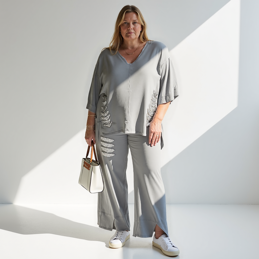 The Eira Set — Black Linen Blend