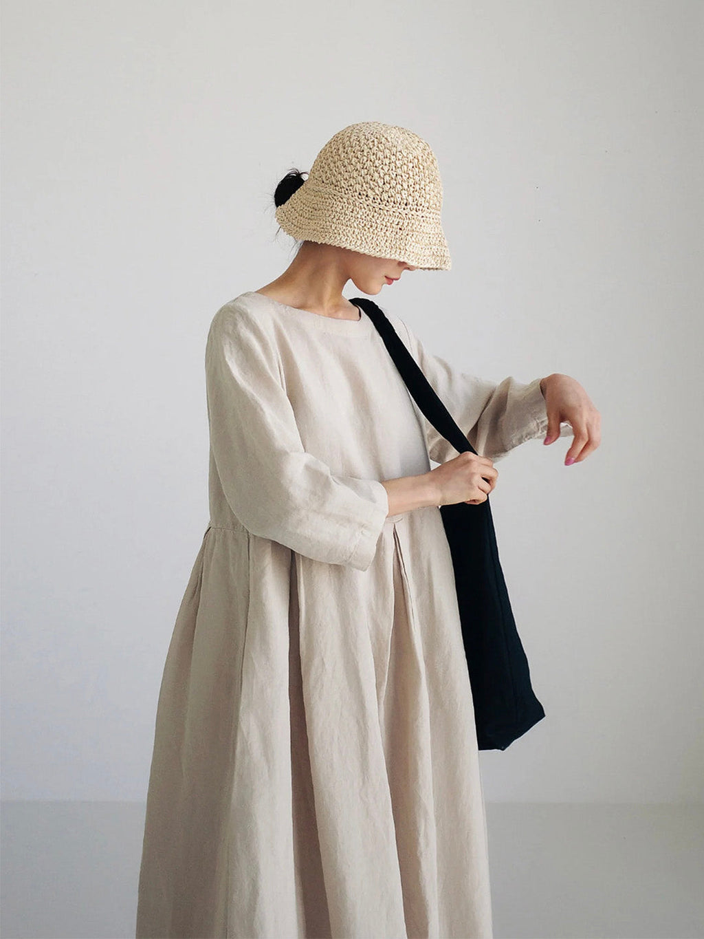 The Ivara — Flowing Maxi Dress in Dune