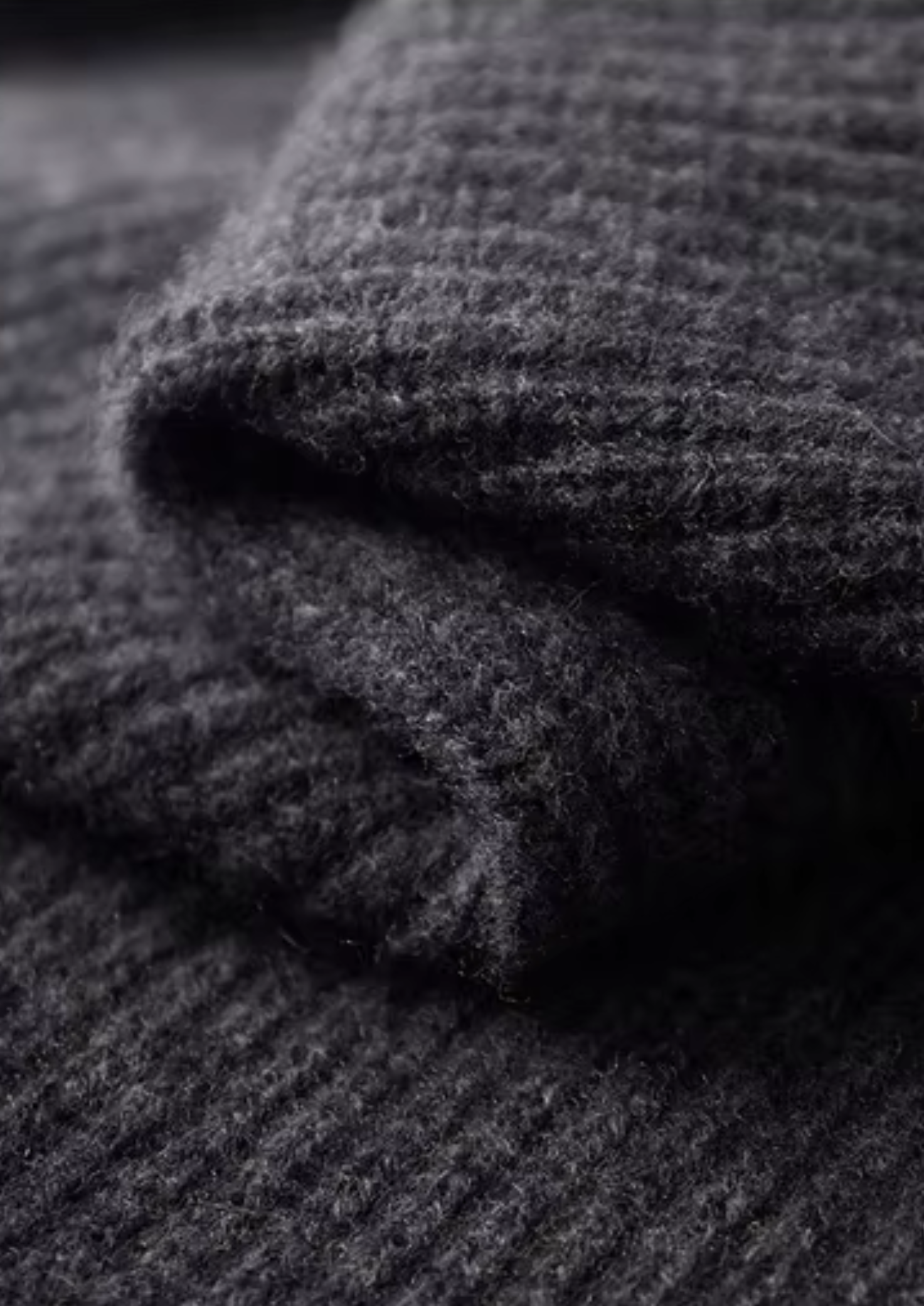 Cardigan col cheminée double zip en laine mérinos extra-fine pure