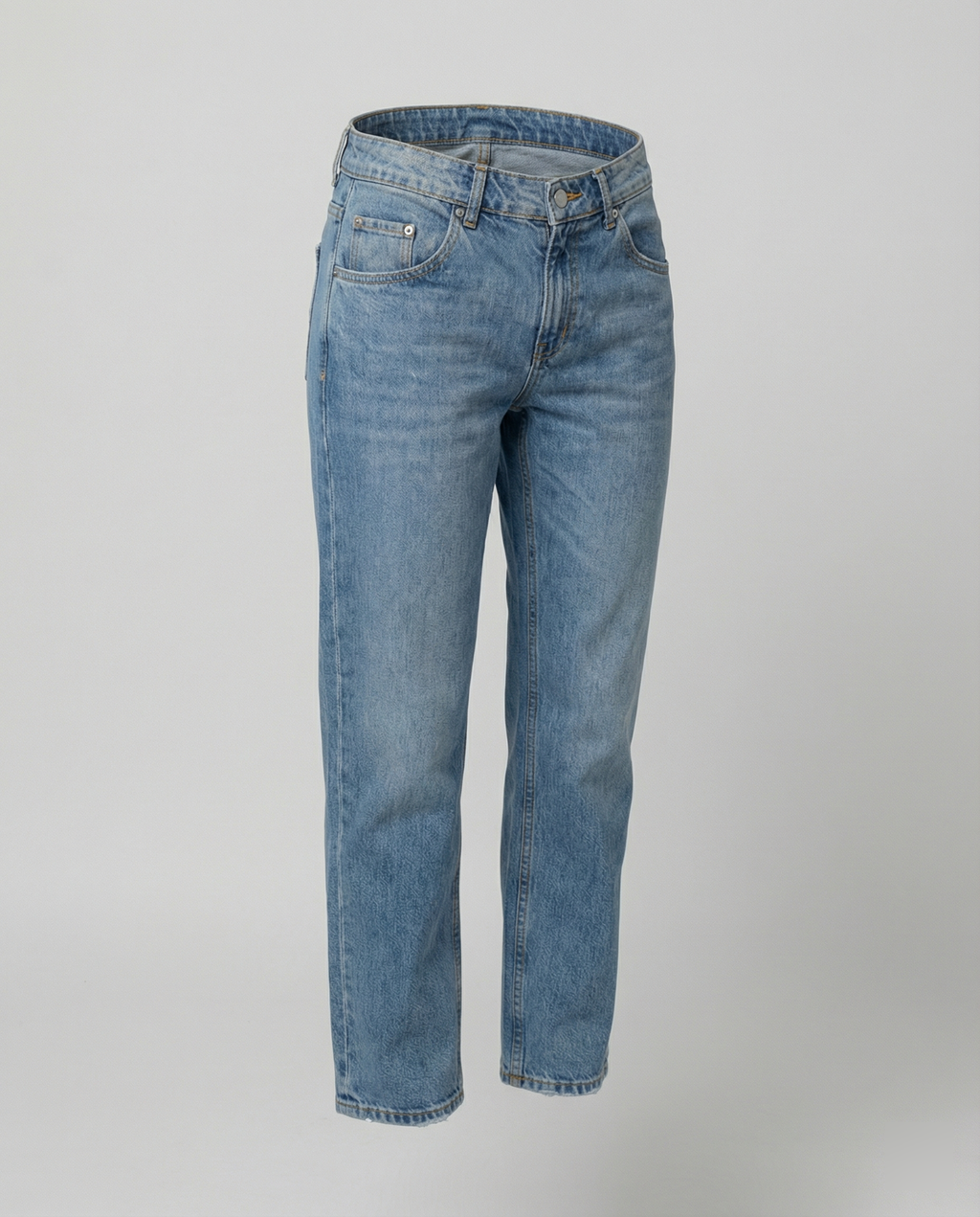 Imani — Retro Blue Boyfriend Jeans